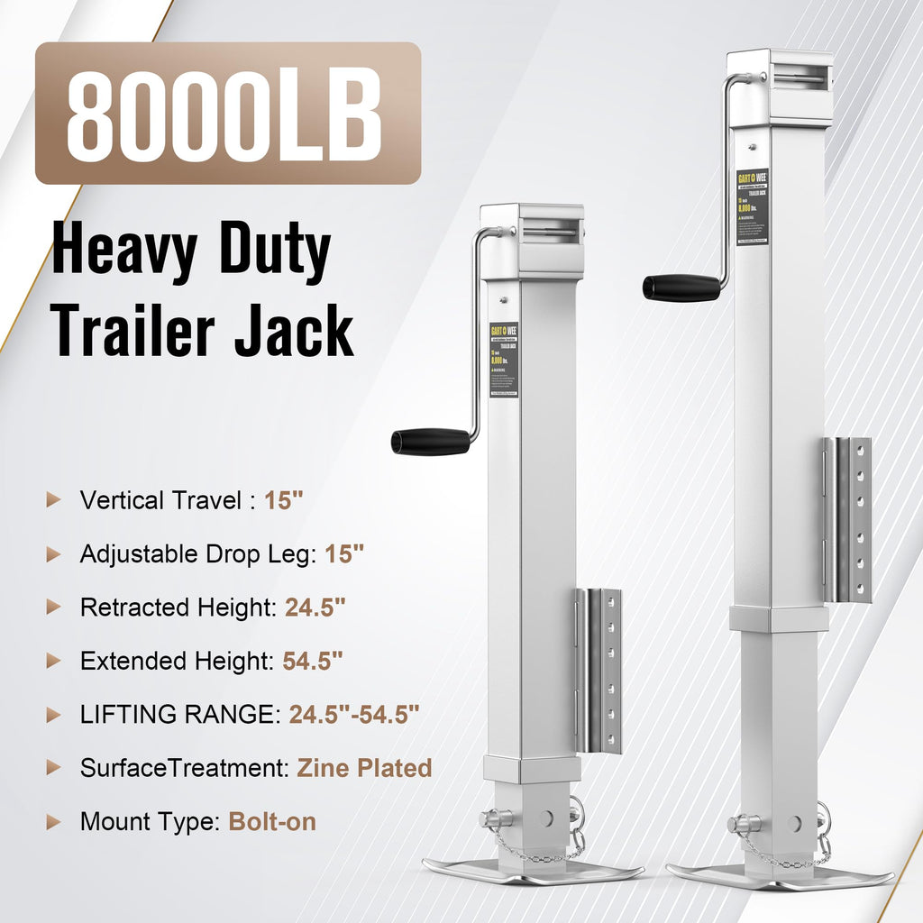Heavy Duty Swivel Trailer Jack J701800