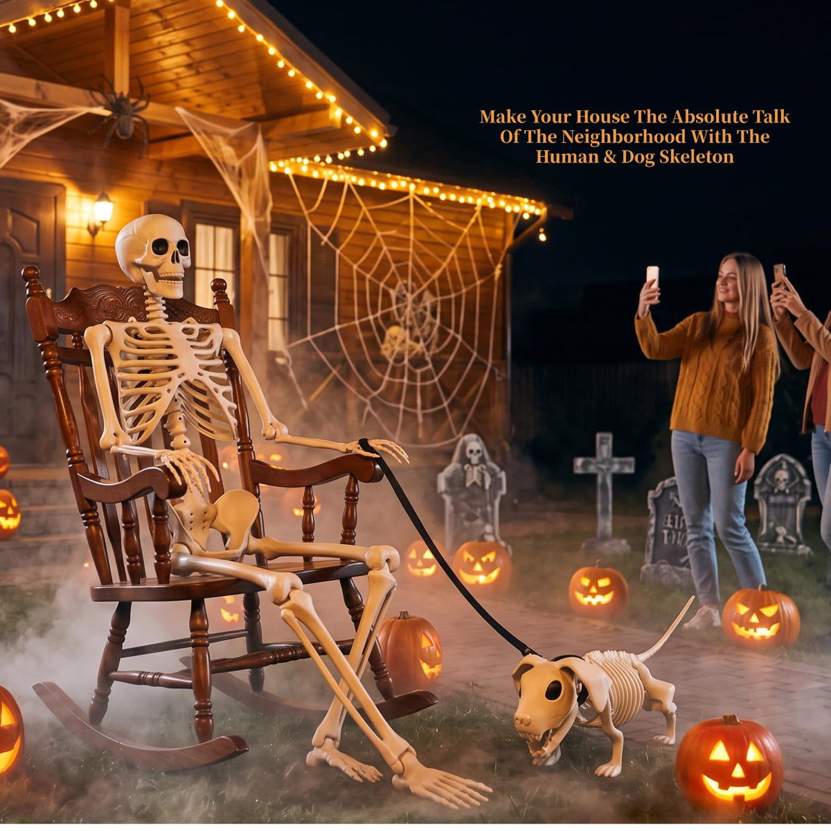 5.4FT Posable Skeleton B43018