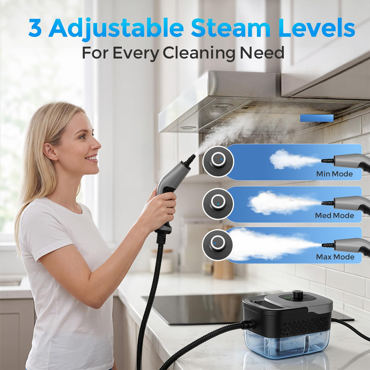 Portable 1800W Handheld Steam Cleaner Q22135