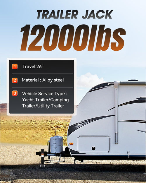 12000lbs Heavy Duty Trailer Jack I94897