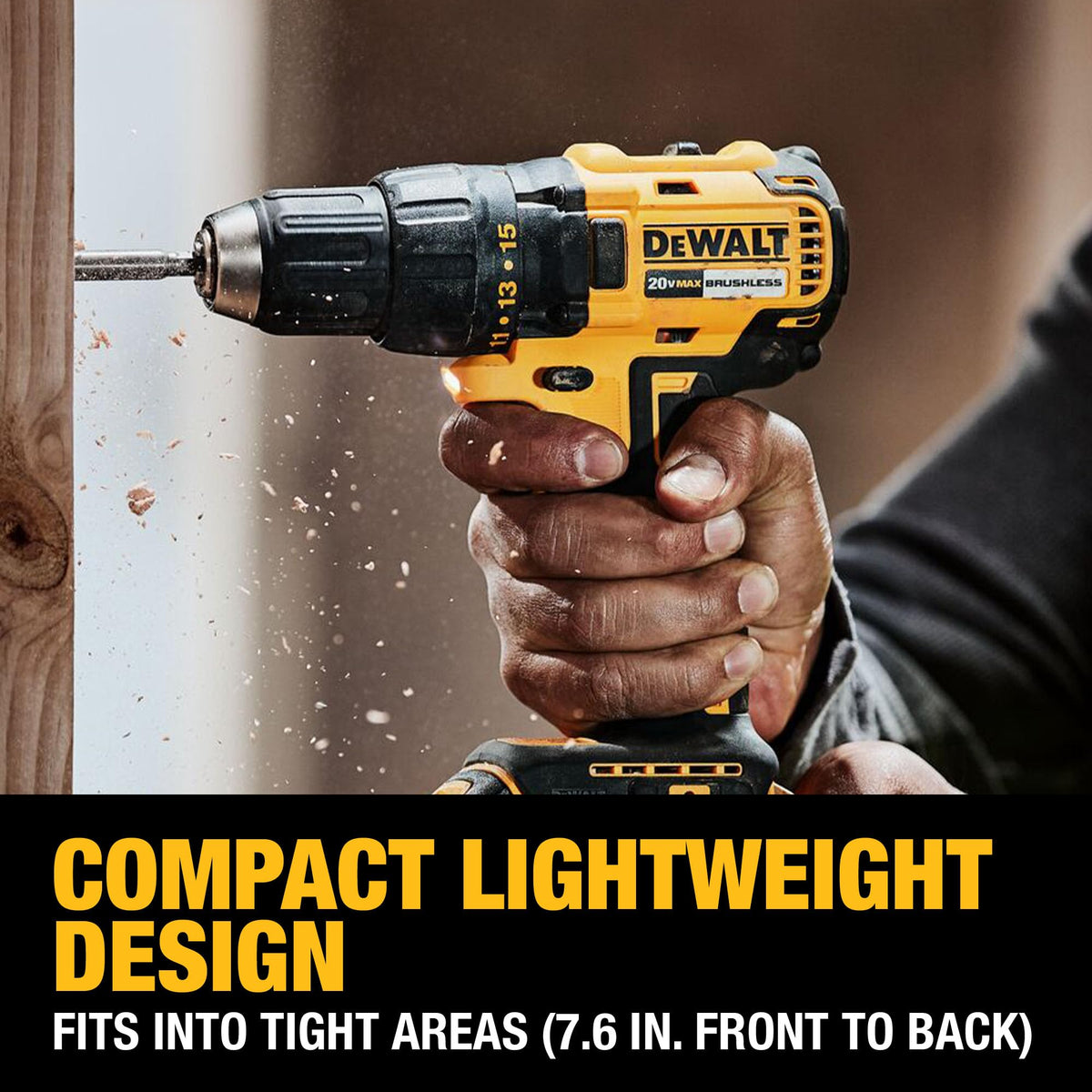20V MAX Cordless Drill Driver and Circular Saw Combo Kit with 2 Ah Batteries and Charger D309