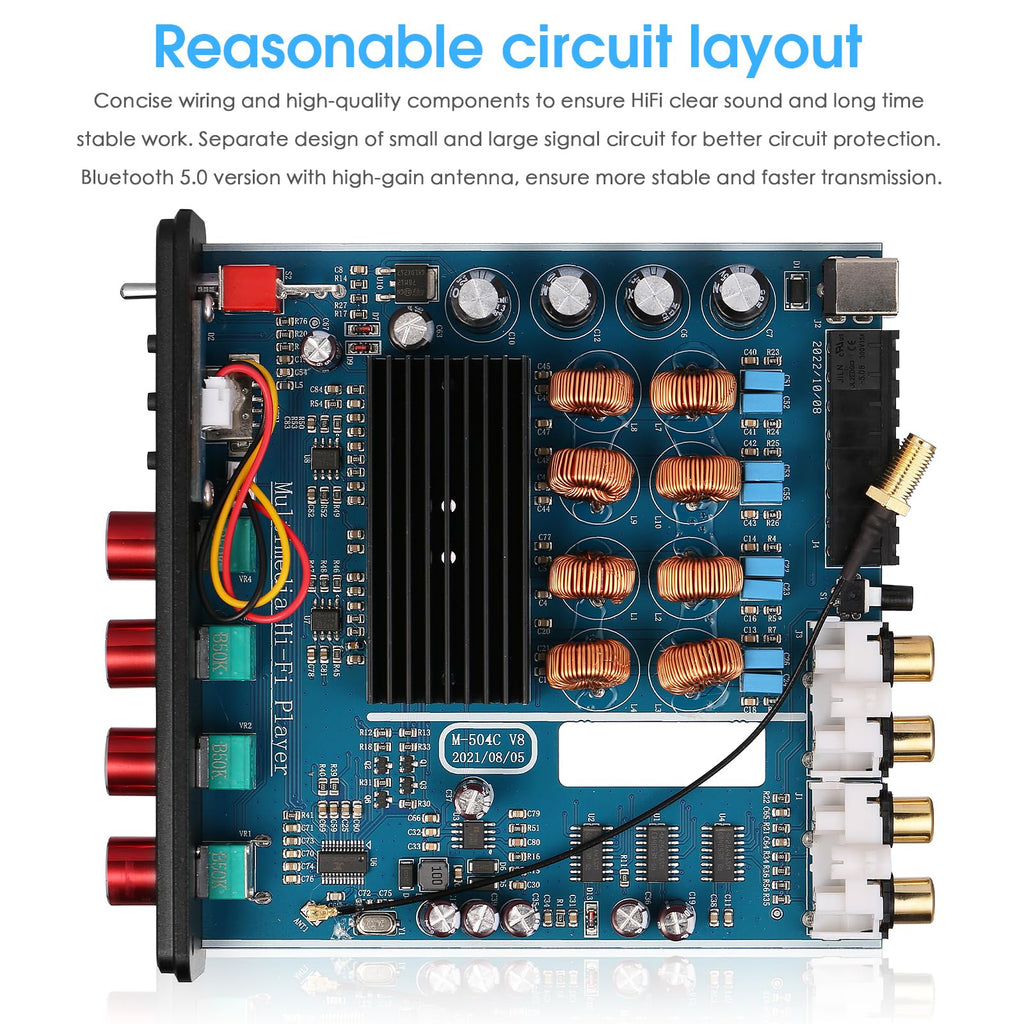 4 Channel Bluetooth Amplifier X248714