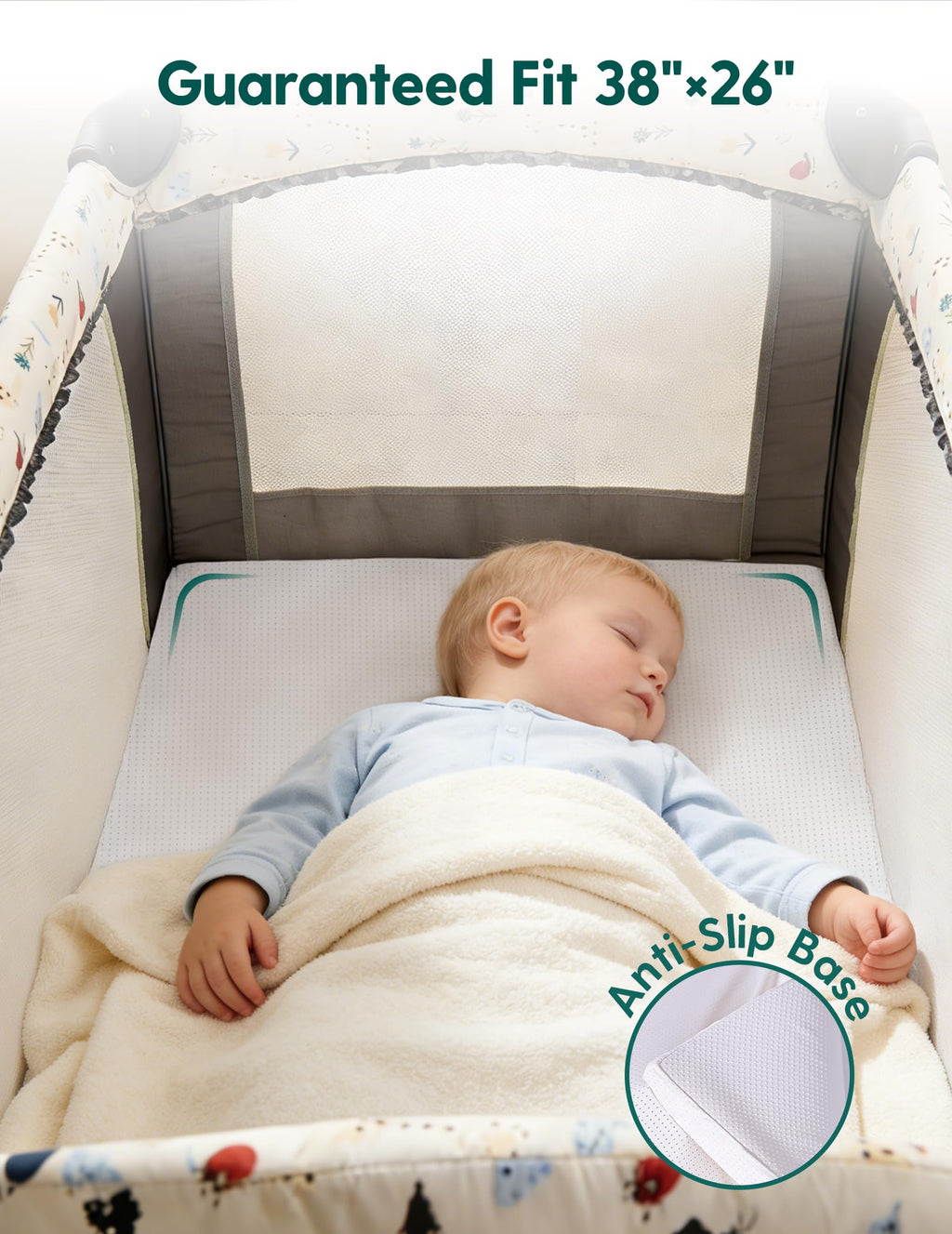 Machine Washable Pack and Play Mattress S669449