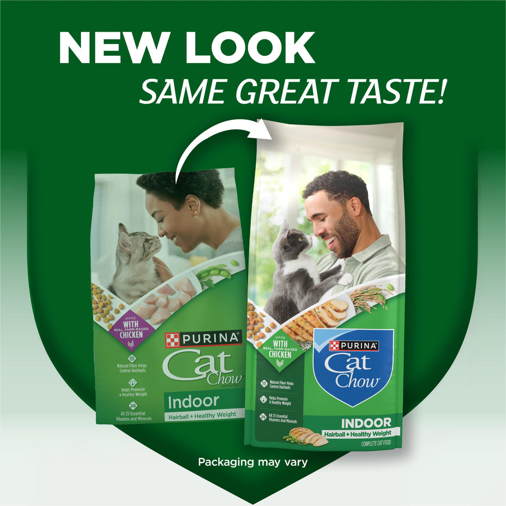 Indoor Hairball Healthy Weight Dry Cat Food 3.15 lb A740865