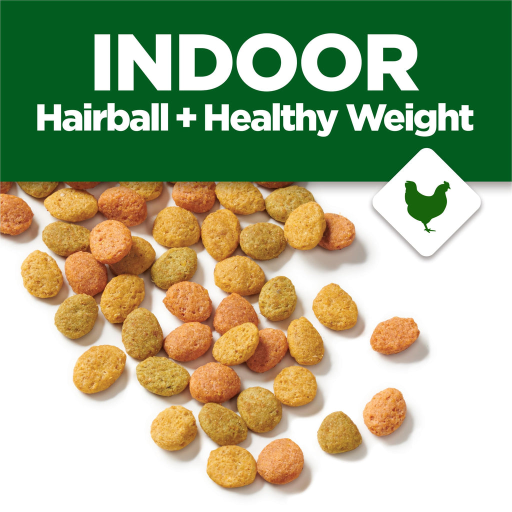 Indoor Hairball Healthy Weight Dry Cat Food 3.15 lb A740865