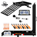 500lb Capacity Trailer Hitch Cargo Carrier with Ramp T21091