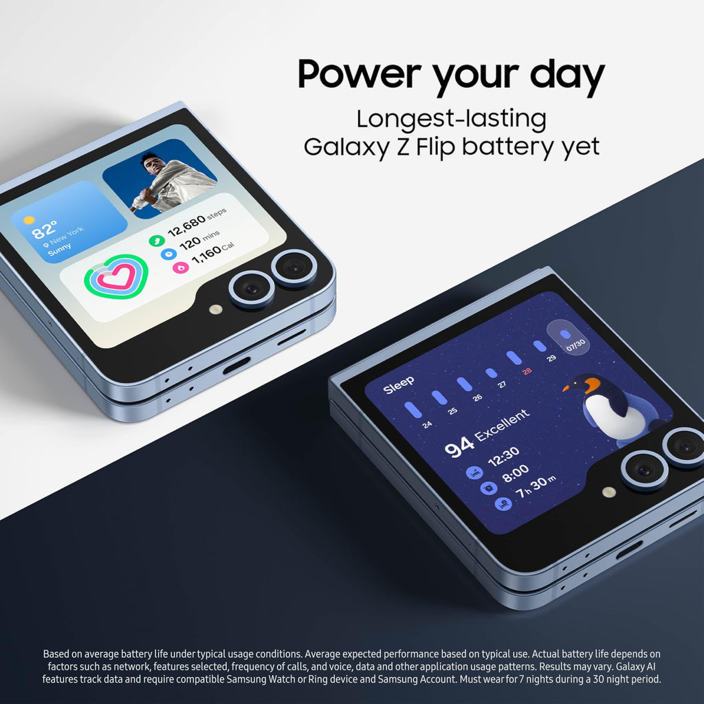 Galaxy Z Flip 6 256GB Blue Smartphone L527405
