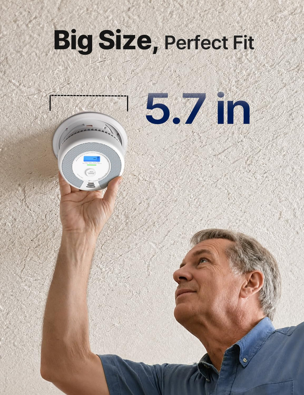 Wireless Combination Smoke and CO Detector 3-Pack E271