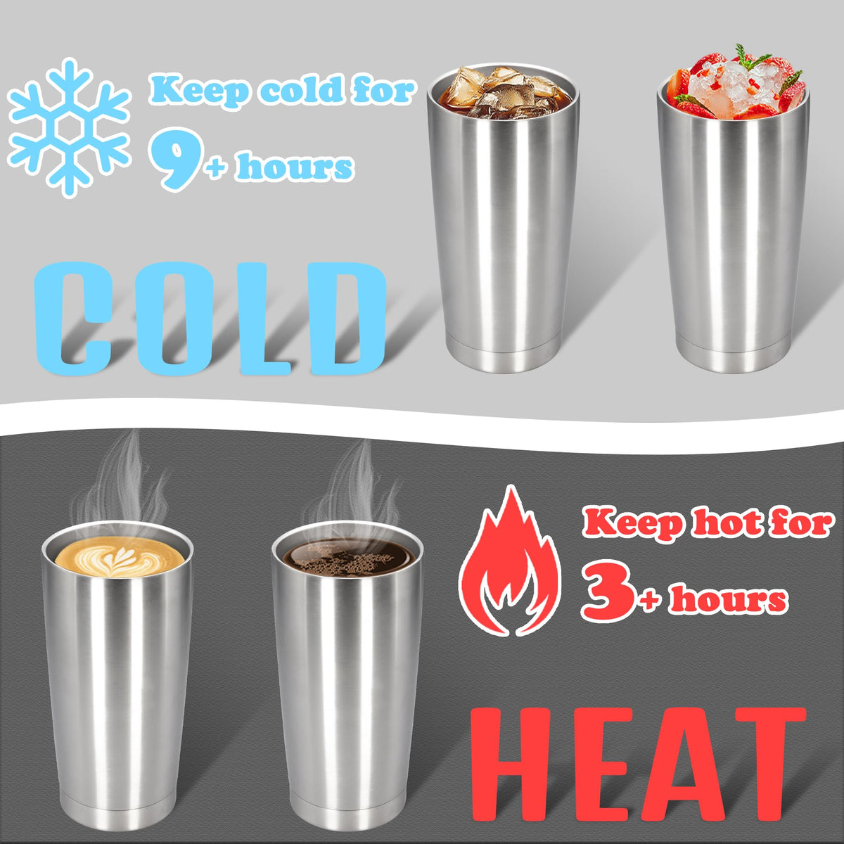 20 oz Insulated Stainless Steel Tumbler V354981