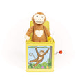 Monkey Jack in the Box Plush Tin Toy A26676