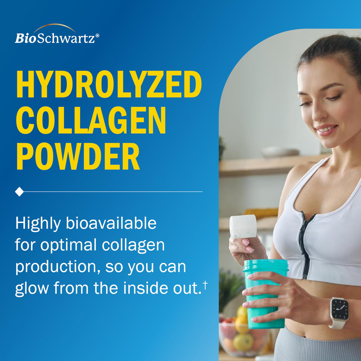 Unflavored Collagen Peptides Powder 16oz T5770