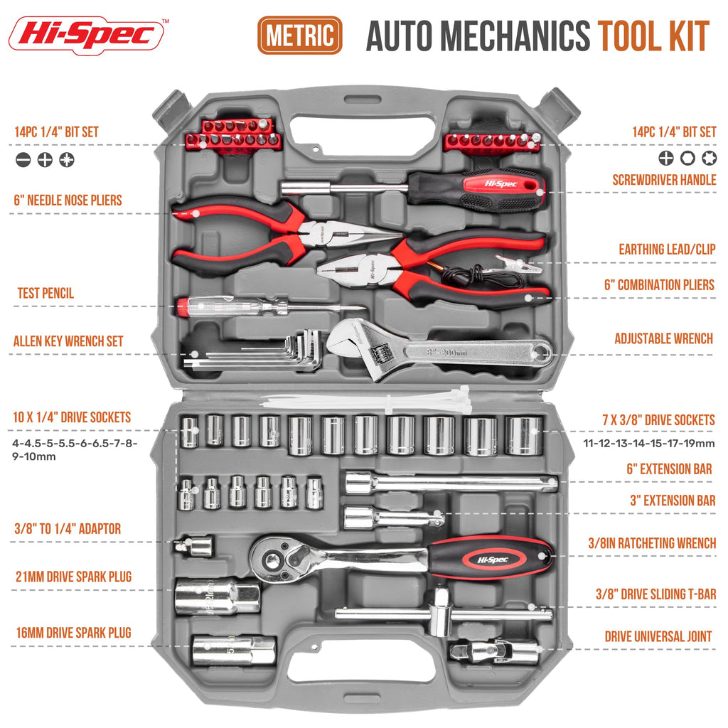 Metric Auto Mechanic Tool Set D231