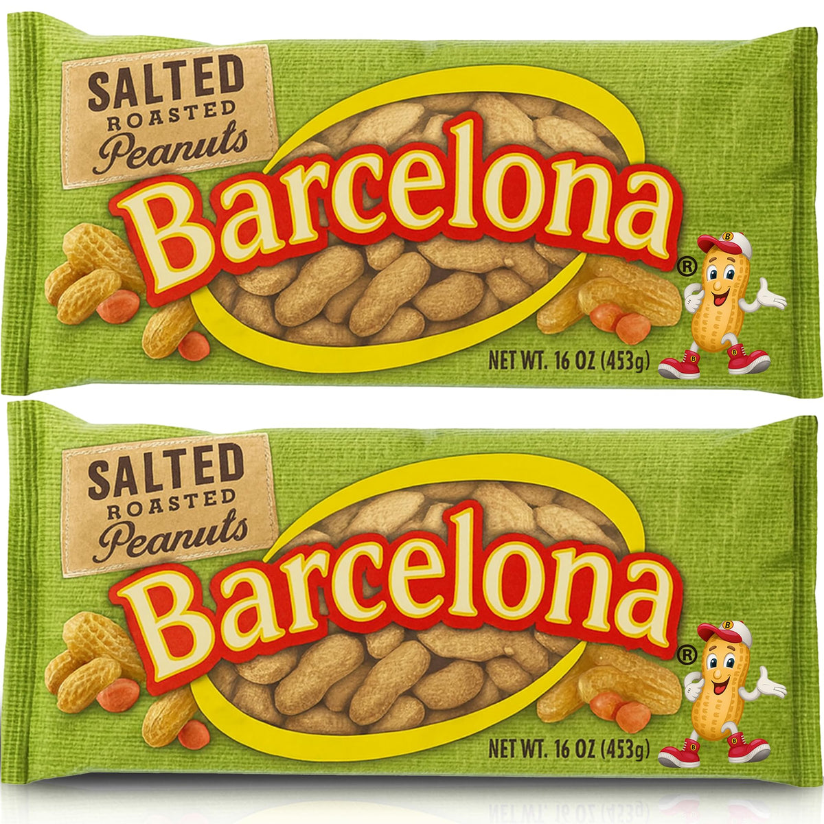 Salted Dry Roasted In Shell Peanuts 2 Pounds H556413