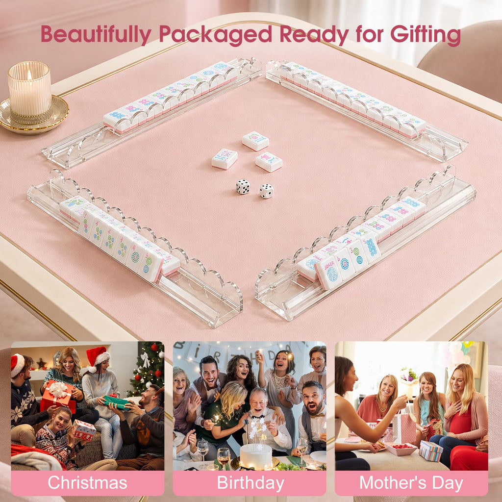 Mahjong Racks with Magnetic Pushers A733134
