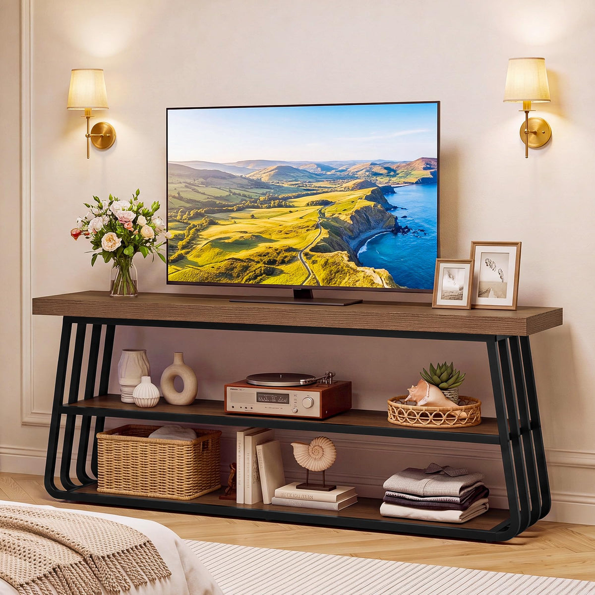55/65 Inch TV Stand with Storage O938