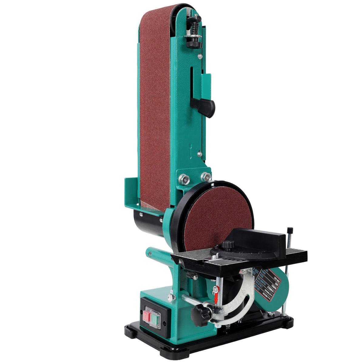 4 x 36 in. Belt Sander, 6" Disc Sander, 120V/60Hz Aluminum Worktable P879626