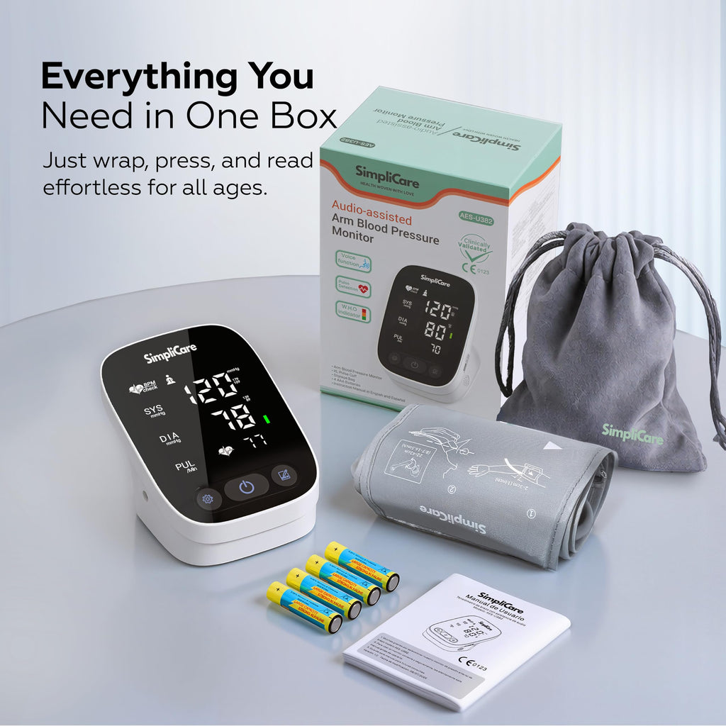 Blood Pressure Monitor with XL Cuff and LED Display L3219