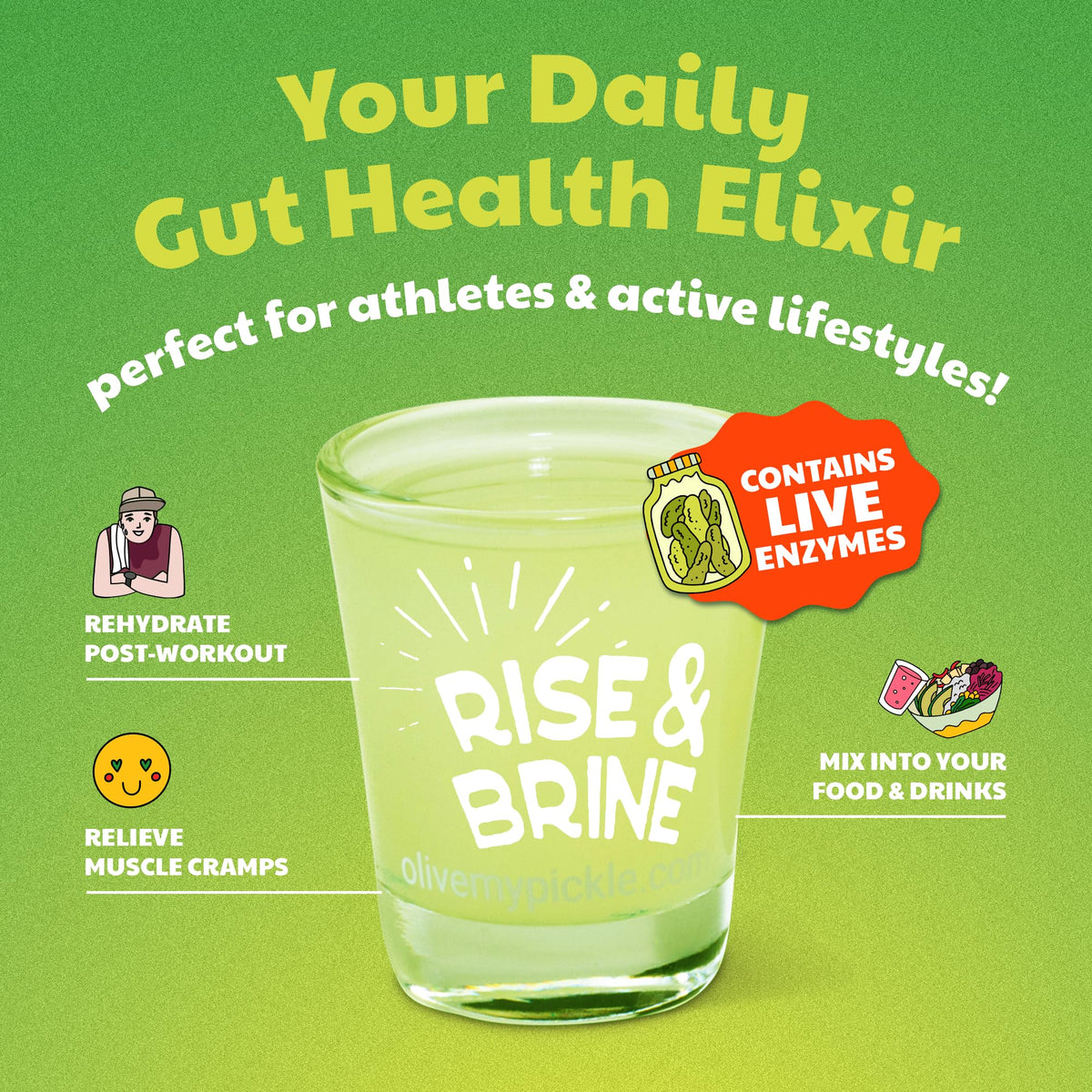 Probiotic Pickle Juice 12pk E87493