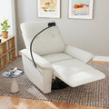 Power Swivel Rocker Recliner Chair with Phone Holder and USB Ports O884